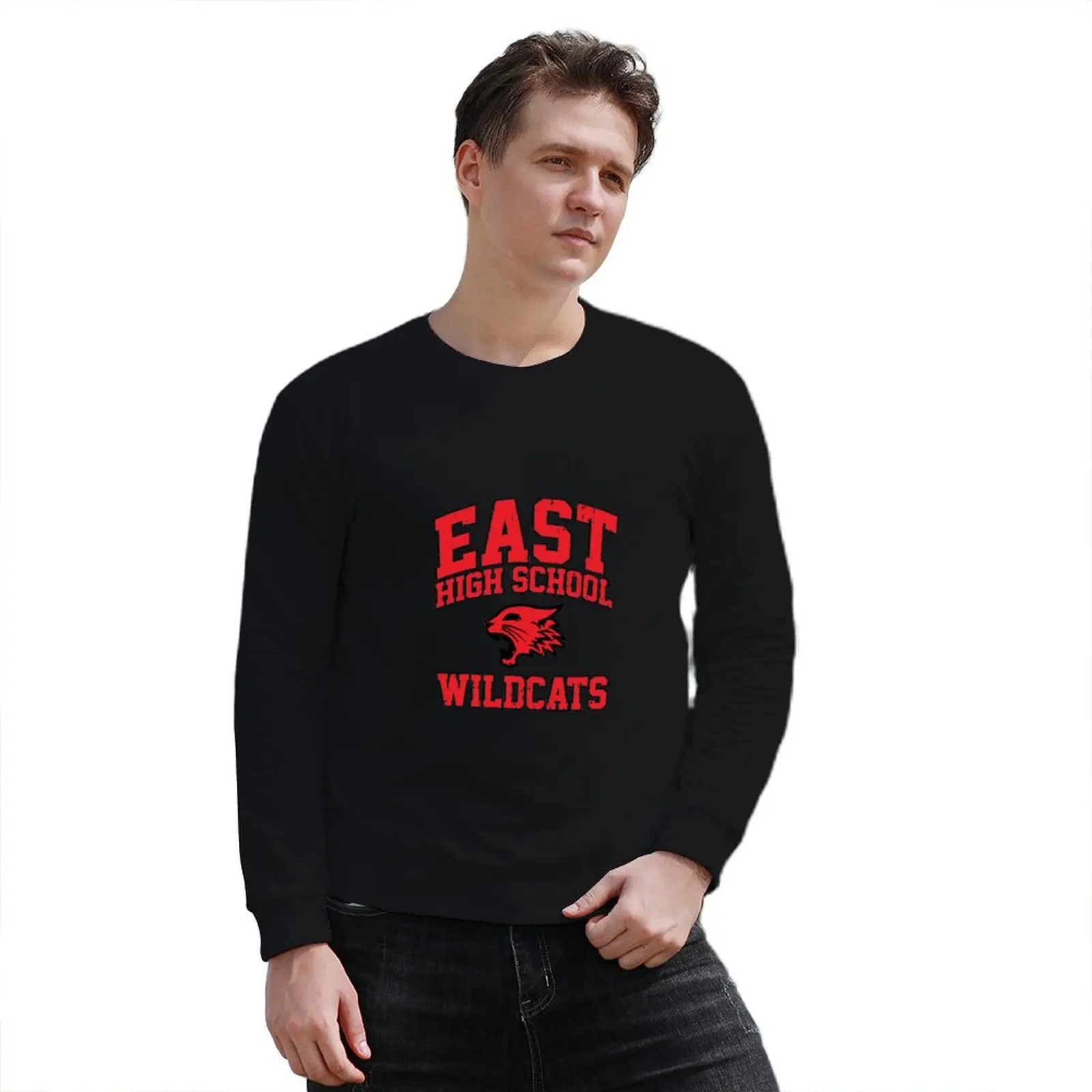 Пуловер с капюшоном East High School Wildcats одежда для мужчин комплект мужской толстовки