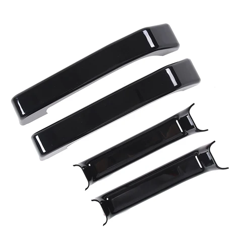 ABS хром/черный для Hummer H2 2003-2009 крышка капота деки вентиляционной панели ручки отделка Аксессуары для модификации автомобиля