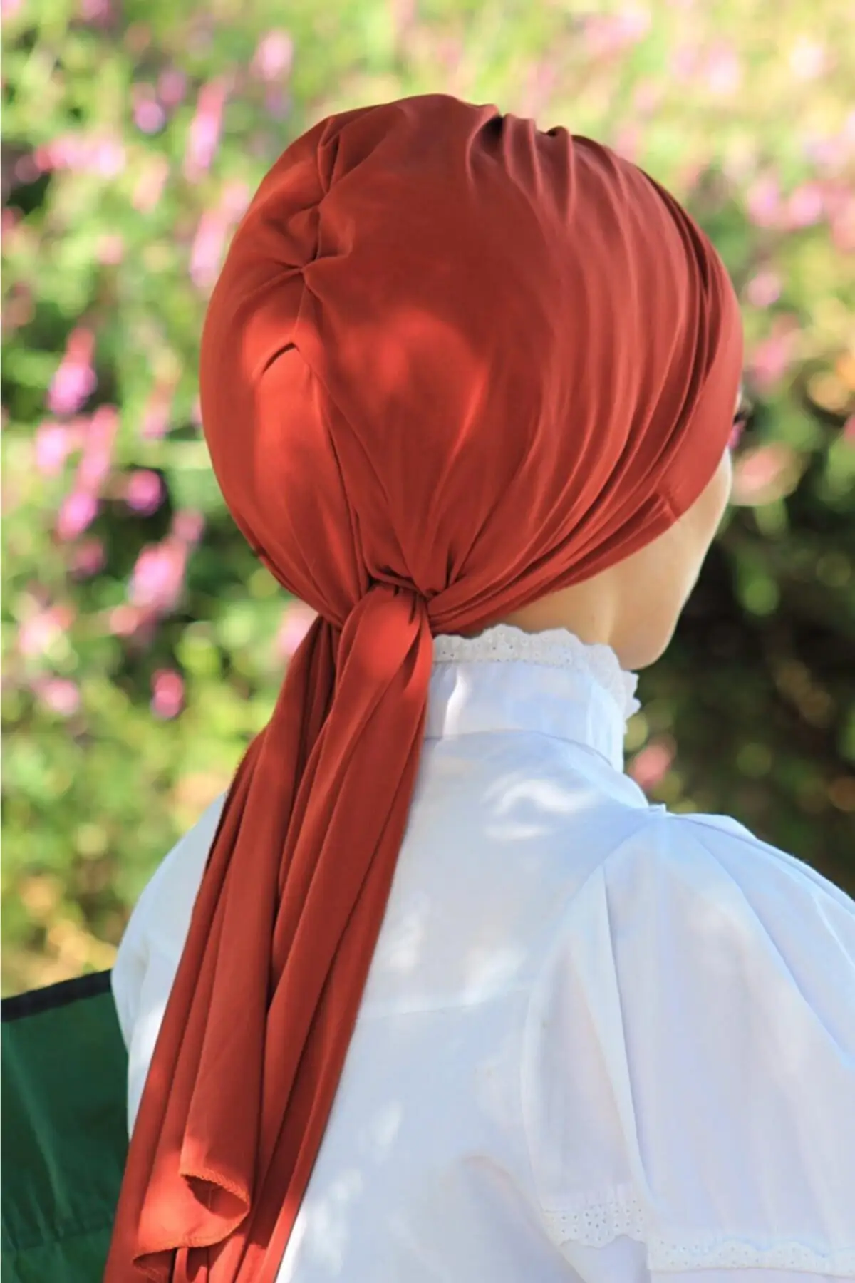 Платок женский готовый из песчаной ткани хиджаб шарф готов к ношению