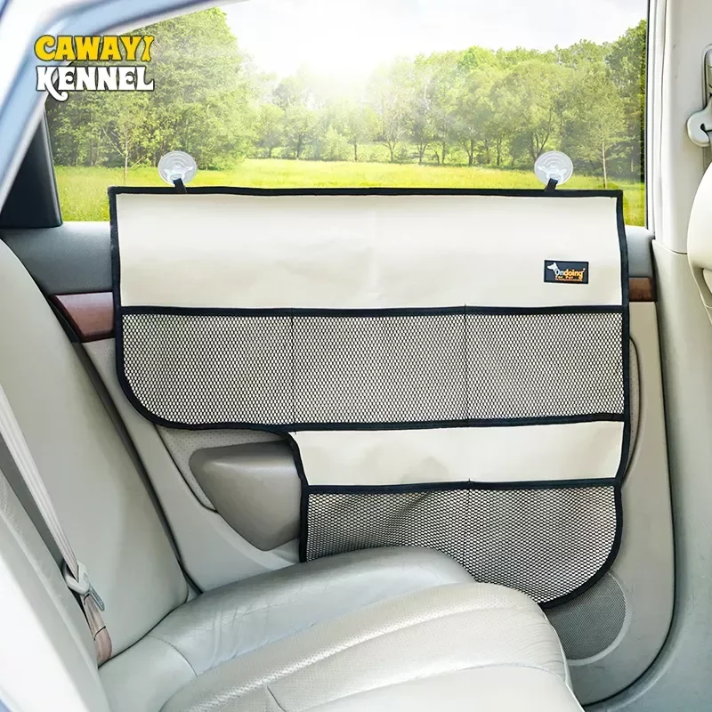 

Oxford Dog Car Door Windows Protector Mat Car Door Covers Dog Scratch Guard Mat pet Supplies D1404