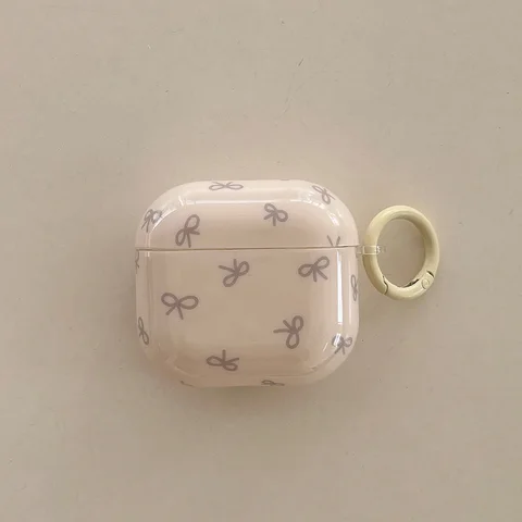 Глянцевый силиконовый чехол для AirPods