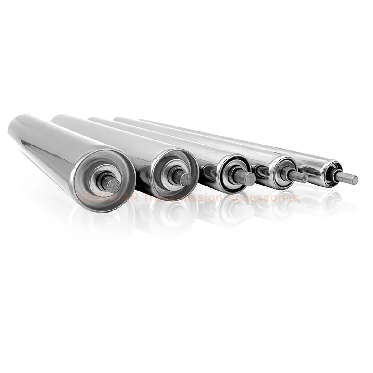 

1PCS Φ 25mm 38mm Stainless Steel Gravity Roller Conveyor Roller Total Length 100 - 1000mm