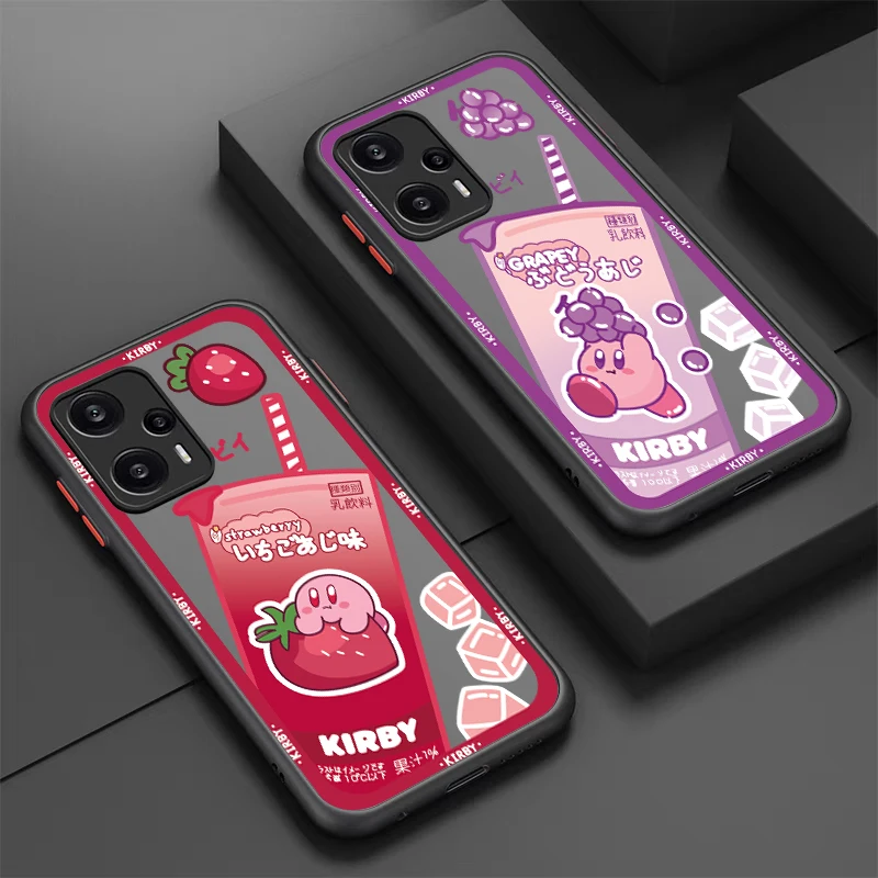 Японский фруктовый сок для POCO X5 X4 X3 NFC X2 M5S M4 M3 M2 C55 C51 F5 F4 GT Pro Матовый полупрозрачный