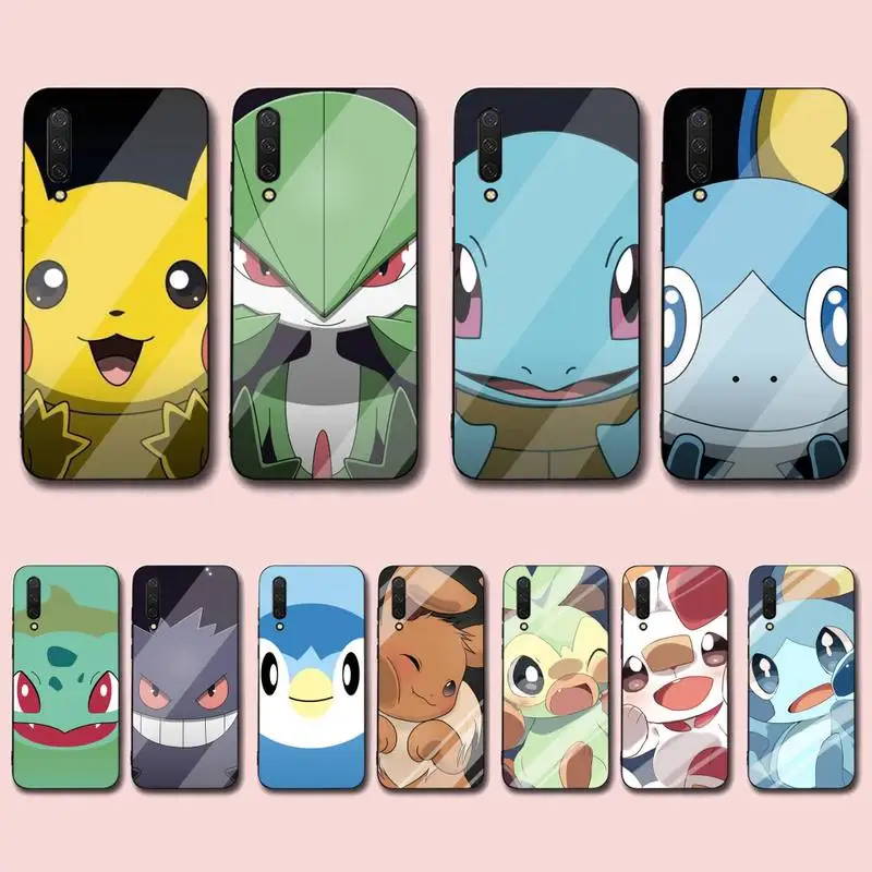 

Bandai Cartoon Pokemon face Phone Case for Xiaomi mi 5 6 8 9 10 lite pro SE Mix 2s 3 F1 Max2 3