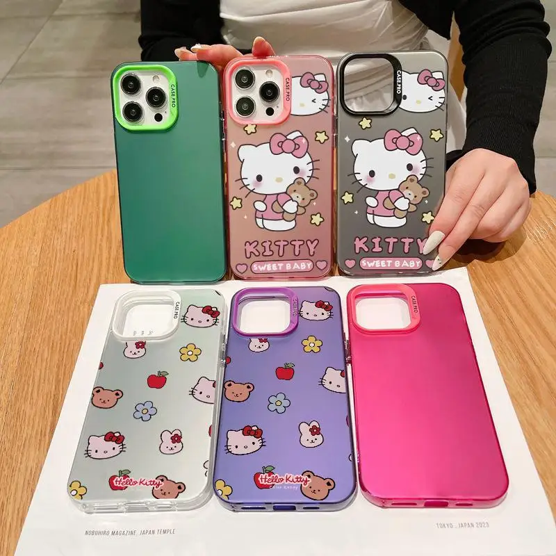 Sanrio Hello Kitty милый чехол для Samsung Galaxy A24 A51 A71 A31 A03 Core A02 A32 A50 A30S Funda противоударный