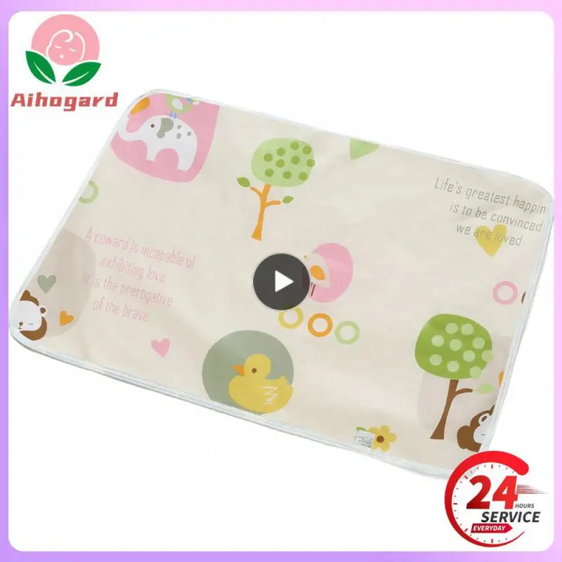 

1PCS 50*70cm Baby Diaper Changing Mat Portable Foldable Washable Waterproof Mattress Travel Pad Floor Mats Cushion Reusable Pad