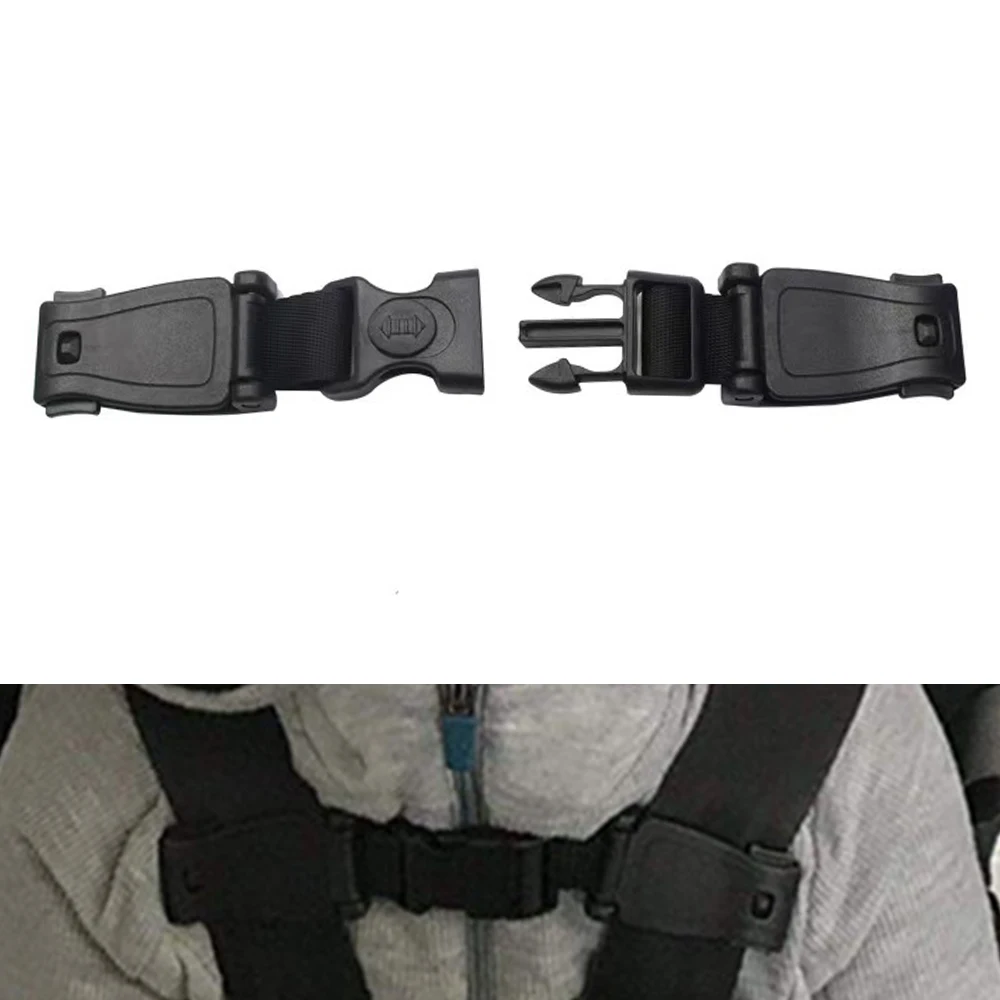 

Durable Harness Chest Clip Safe Buckle Car Baby Safety Seat Strap Belt for Baby Kids Children Safety Strap 16cm Car Accessories