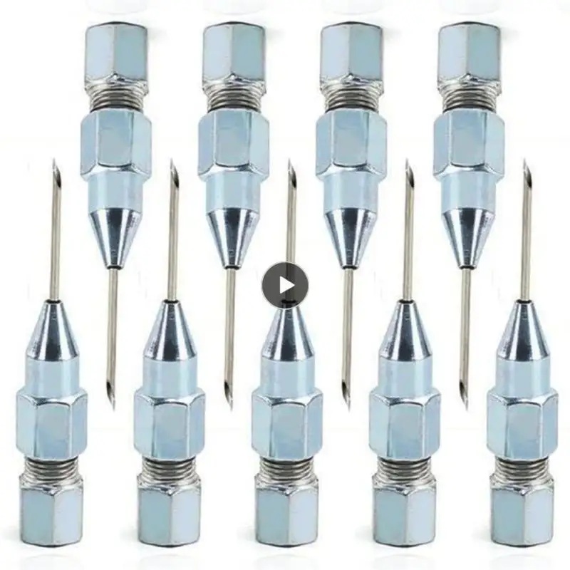 

Syringe Lubrication 0.9mm Needle Nozzle Durable Oil Gun Needle 10cc Syringe Oil Solder Paste Easy To Store Needle Grease Tool