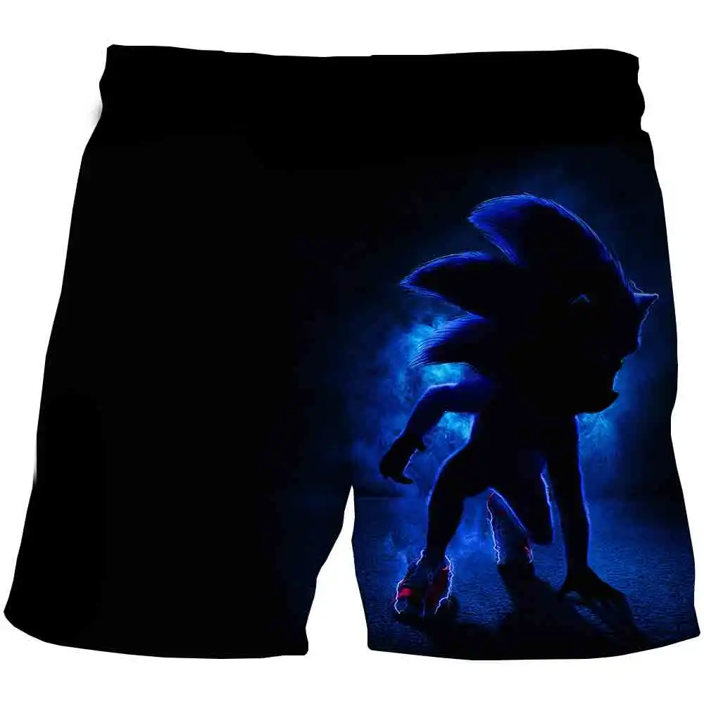 

Детские шорты с 3D-принтом Sonic, одежда для мальчиков и девочек, шорты для детей 4-14 лет, лето 2022