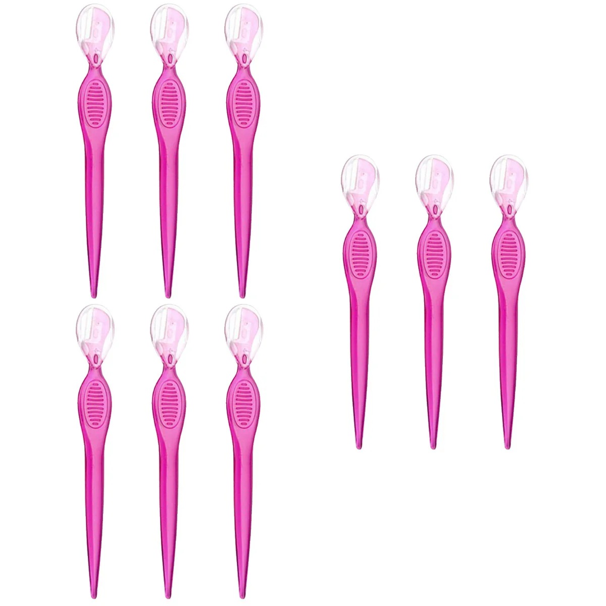 

Pcs Stainless Steel Razors Trimmers Delicate Shapers Beauty Makeup Tools (Red)