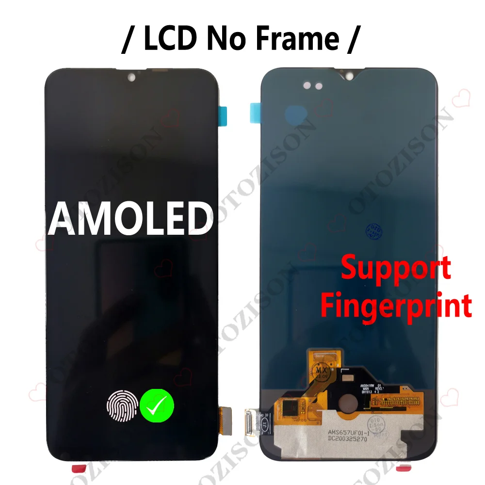 Фото ЖК-дисплей AMOLED R15x для OPPO K1, ЖК-дисплей PBCM10 PBCM30, сенсорный датчик, дигитайзер в сборе, запасные части для дисплея R15X №3