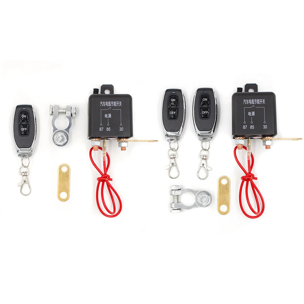

Remote Control Car Power Breaker Wireless Control Power Off Switch Protect Battery Engine Portable Remote Control Switch