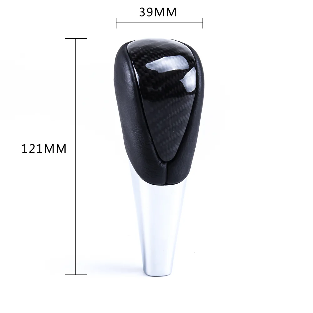 

Shift Head Oval Hanging Gear Lever Pattern Shifter Car Modification Fittings Carbon Fiber Top Carbon