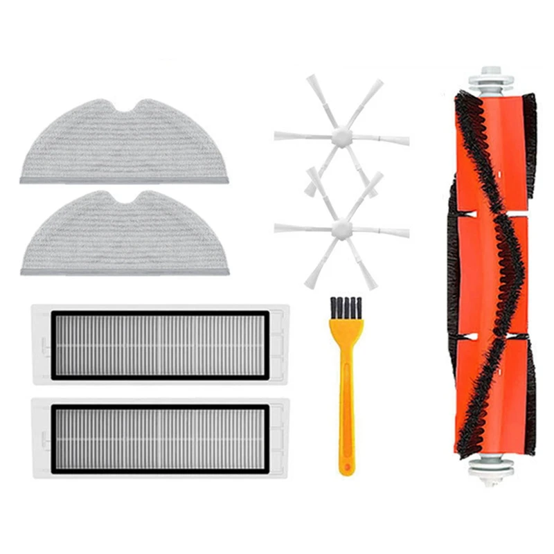 

For Xiaomi Robot 1C 2 STYTJ03ZHM Filter Mop Cloth Robot Vacuum Cleaner Accessories Main Side Brush Spare Parts