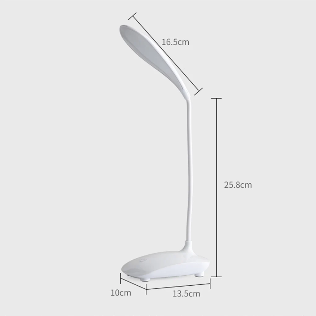 

Table Light 360 Flexible Touch Reading Lamp Adjustable 6000K 1 5W LED USB Bedside Night Light