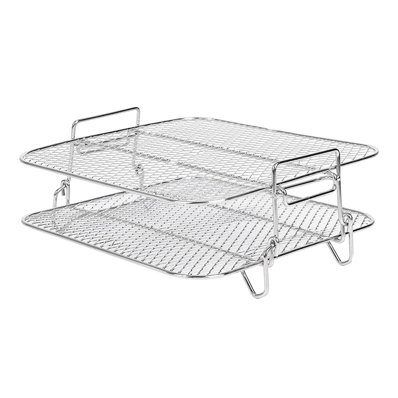 

Подставка для фритюрницы Cosori л, 2-х ярусная подставка для фритюрницы, квадратная подставка/полка/Дегидратор, запасные части для фритюрницы