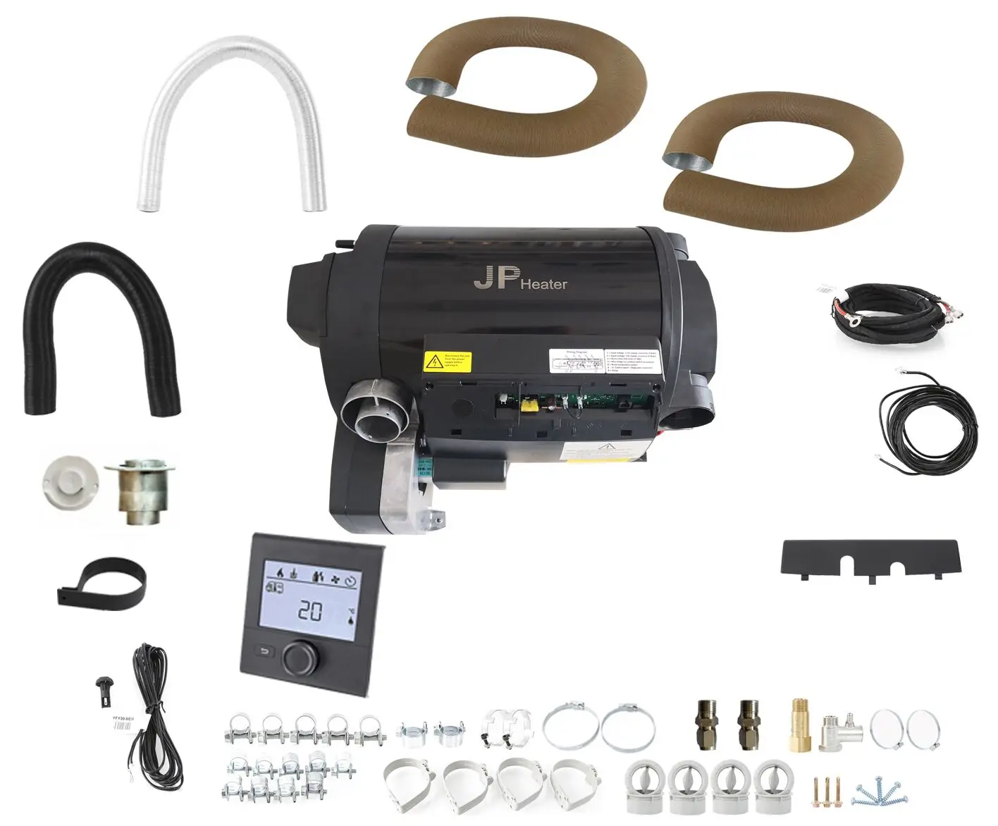 Комбиновый нагреватель JP 6 кВт 110 В/220 В di.esel аналогичный truma для автофургонов с