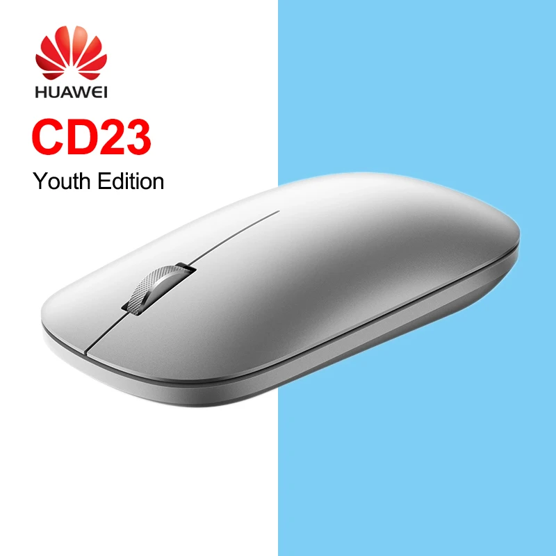 Original HUAWEI Bluetooth Mouse Youth Edition CD23 Portable Wireless Game Mouse 2nd Generation 1200dpi 2.4GHz TOG Sensor Mouse
