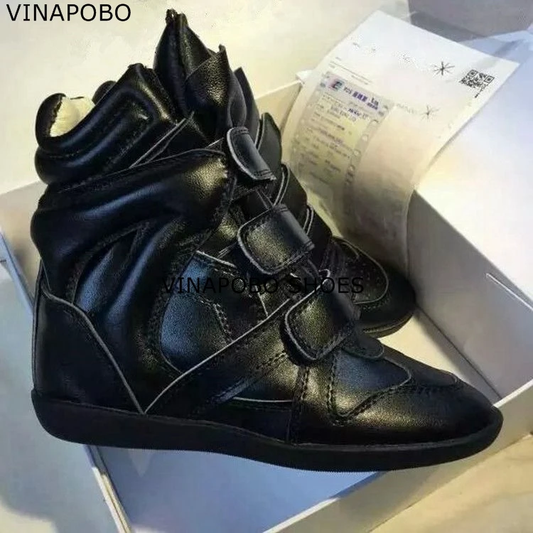 

Женские ботильоны на платформе, повседневные модные кроссовки на танкетке, на шнуровке, с круглым носком, увеличивающие рост, золотистые/Се...