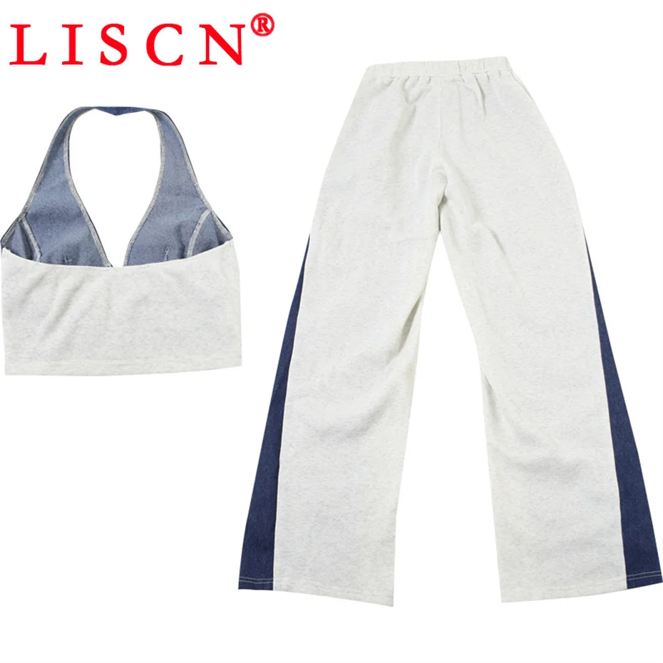 10 крупных партий оптовая продажа спортивные костюмы 2024 стиль пэчворк комплект из