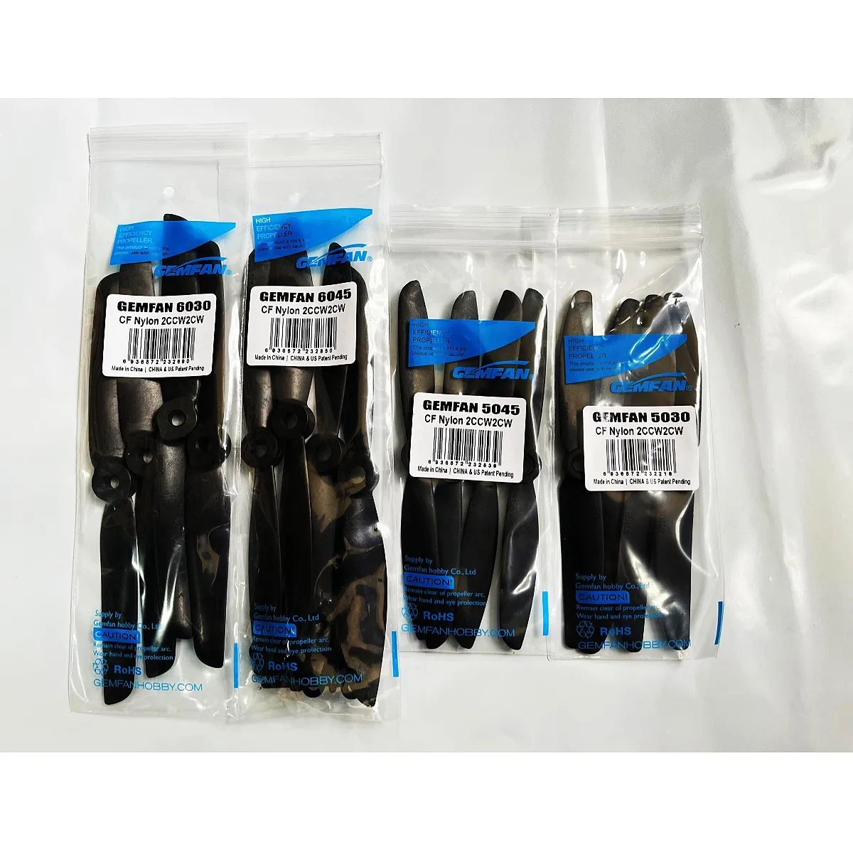 Gemfan 5-дюймовый 6-дюймовый пропеллер 5030 5045 6030 Стандартный усиленный тип пропеллеры