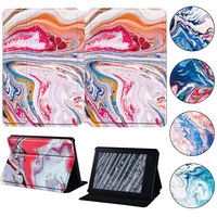case for kindle 8 10 paperwhite 1 2 3 4 5 5671011th gen printed paint series pu leather tablet folio cover free stylus