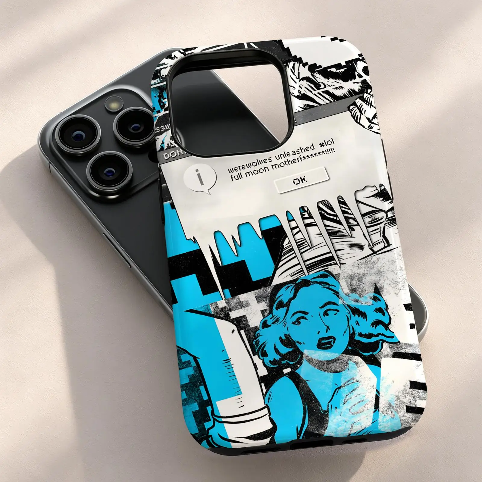Фото Глянцевый магнитный чехол для iPhone 17, 16, 16e, 15, 14, 13, 12 Plus Pro Max с дизайном Dedsec из игры Watch Dogs 2 №3