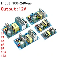 AC 90-260V to DC 12V 1A 2A 4A 6A 8A 13A 17A 12W-204W Power Supply Module Board Switch AC-DC Switch Power Supply Board