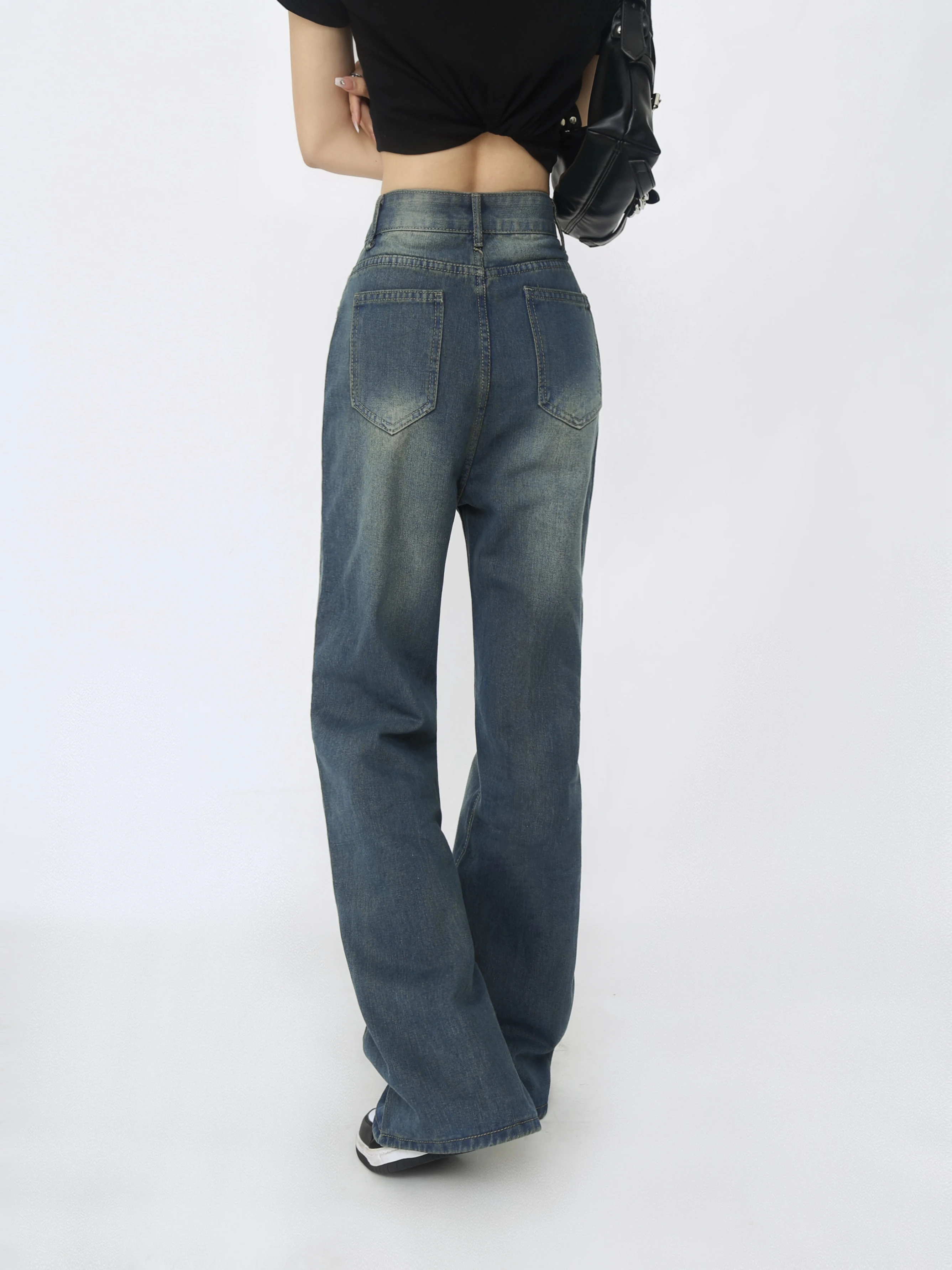 WCFCX STUDIO американские ретро джинсы женские осенние и зимние новые свободные