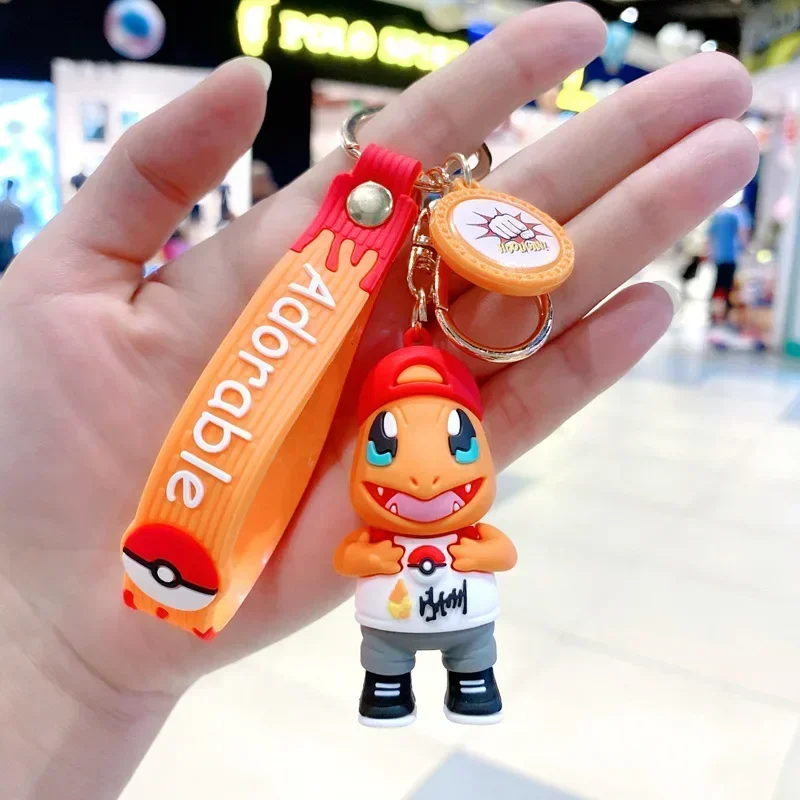 Новый милый брелок с изображением Покемона Пикачу огонь дыхательный дракон