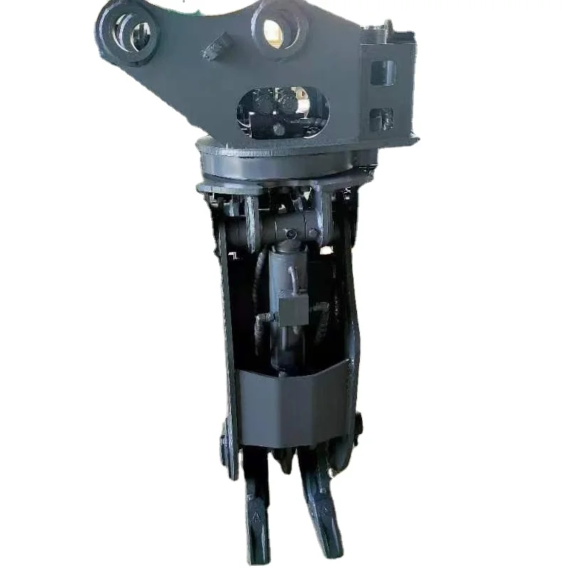 Мини-экскаватор грейфер скользящий бортовой погрузчик искусственный лес с