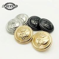 10pcslot 152025mm clothing decoration accessories shirt buttons angel wings crown design vintage metal buttons for clothing
