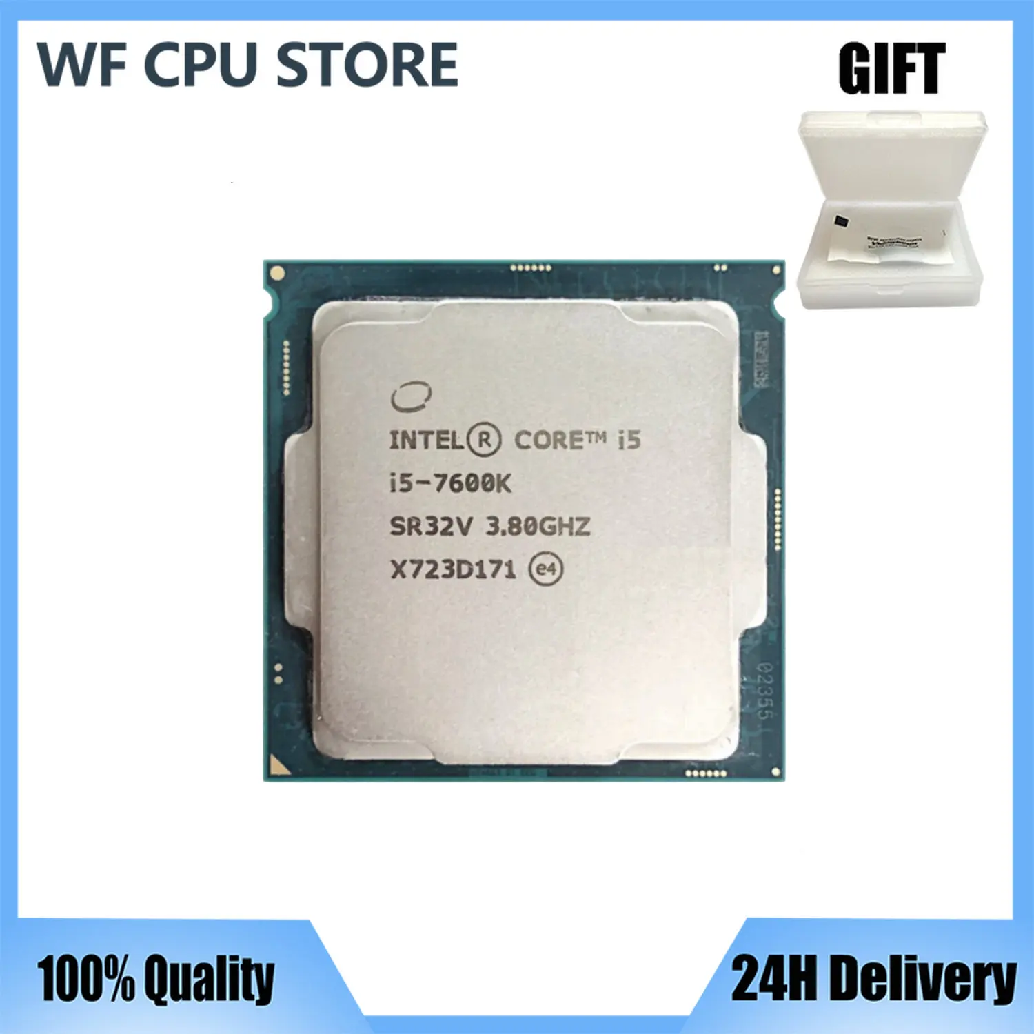 

Процессор Intel Core i5-7600K i5 7600K 3,8 ГГц четырехъядерный четырехпоточный ЦПУ Процессор 6M 91W LGA 1151