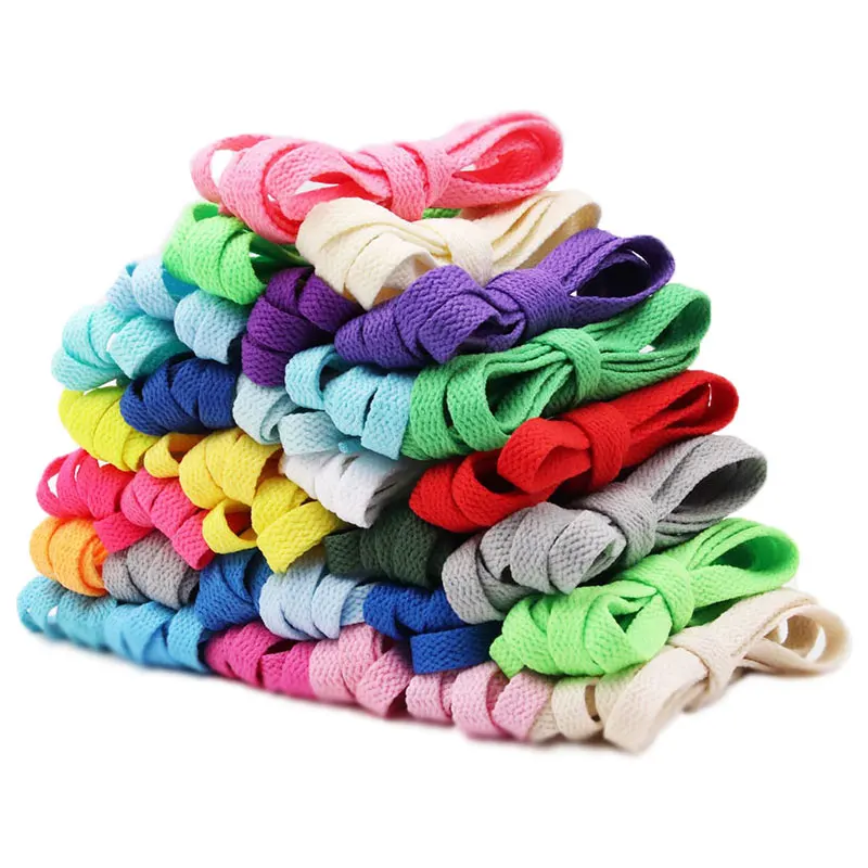 Шнурки на плоской подошве, 8 мм