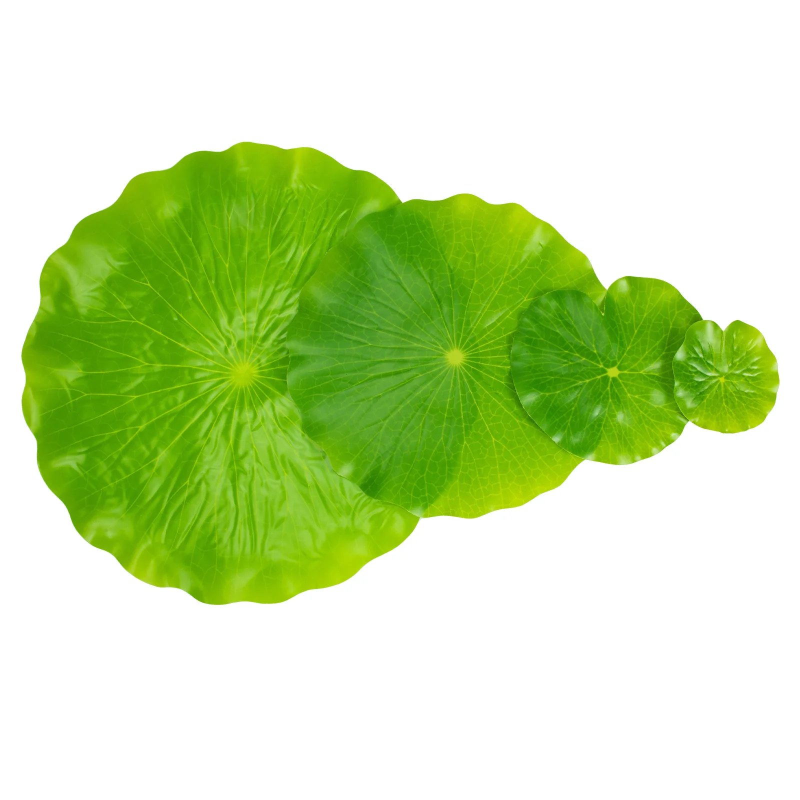 

Leaves Artificial Lotus Leaf Lily Table Pads Mat Water Mats Placemats Decorative Fruit Place Coaster Dining Green Placemat Faux