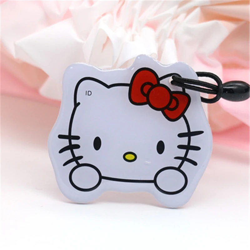 

125Khz Rewritable RFID Glue Dropping Mini Tag Keyfobs Key Chain Cartoon T5577 Key Fob Ring Badge EM4305 Token Blank Card