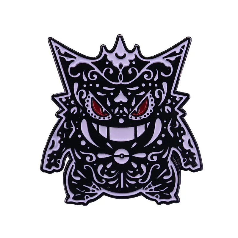 

Terror Enamel Pin Wrap Clothes Lapel Brooch Fine Badge Fashion Jewelry Friend Gift