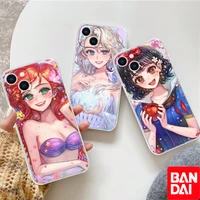 luxury princess clear case for iphone 13 11 pro 12 mini xs max xr soft tpu silicone 7 8 plus camera protection transparent cover