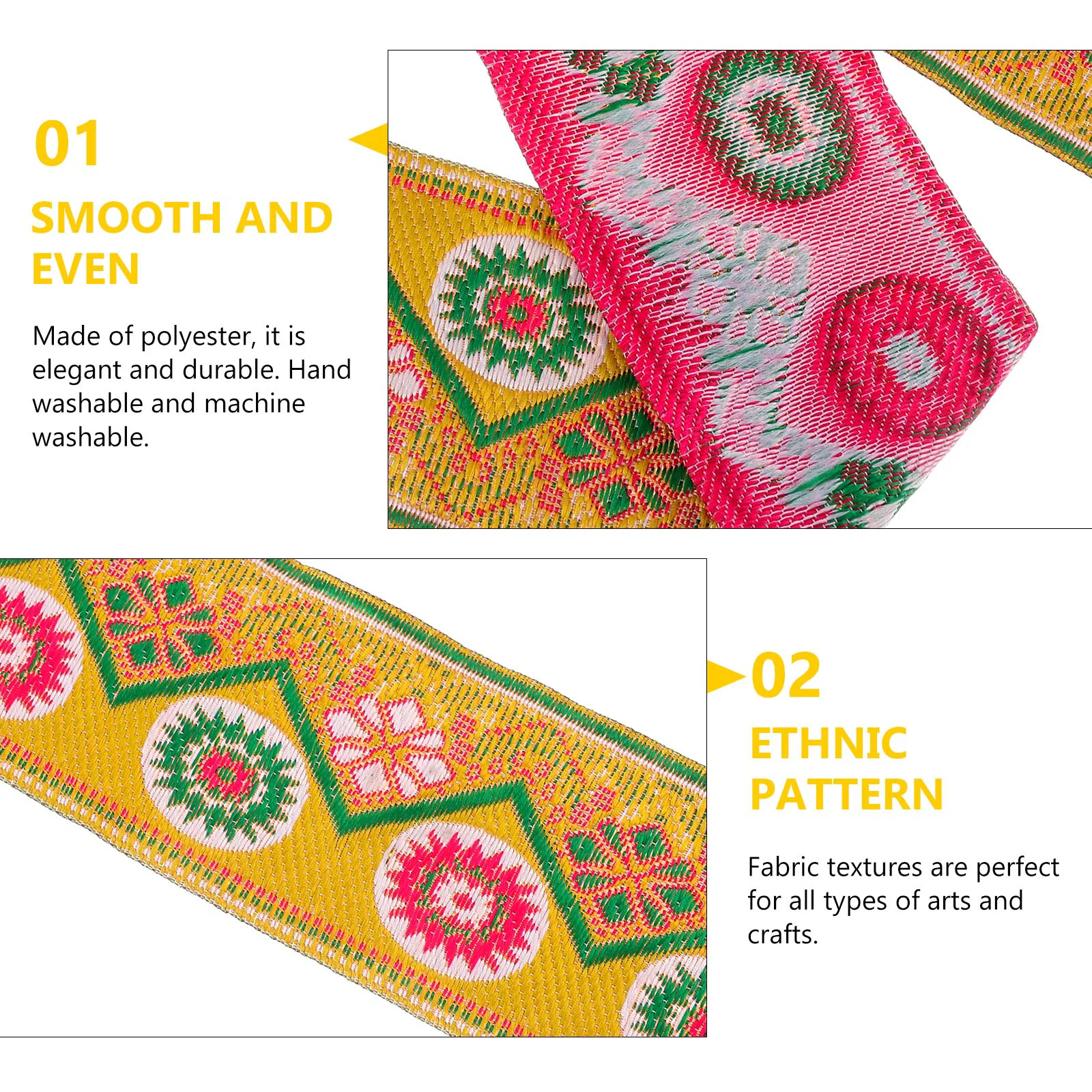 Ткань для плетения вышитая кружевная лента винтажный декор платье этническая