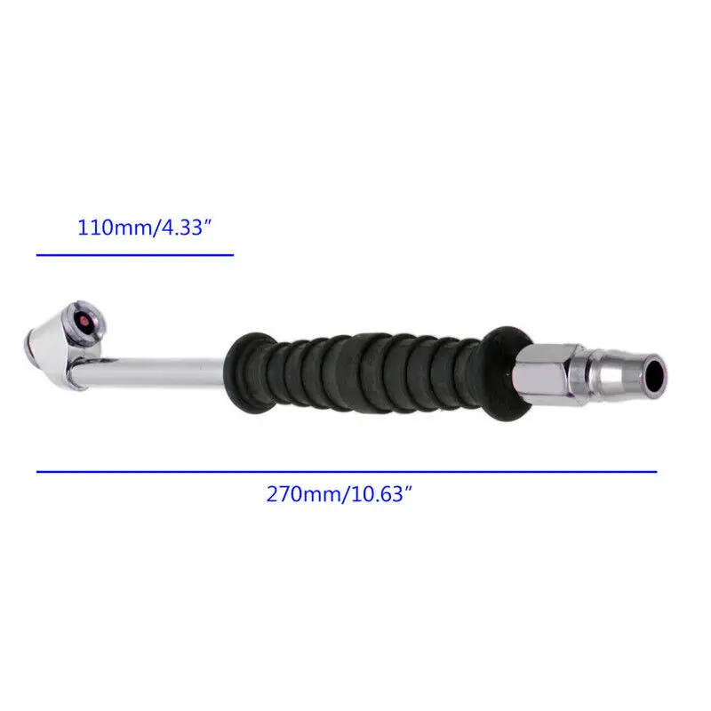 

1*Car Tire High Pressure Air Pump Nozzle Inflatable Dual-Head Chuck Valve Tool Truck Wheel Tire Pump Valve Clip