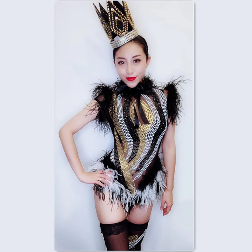 Женский костюм для современных танцев певицы сексуальное прозрачное боди с