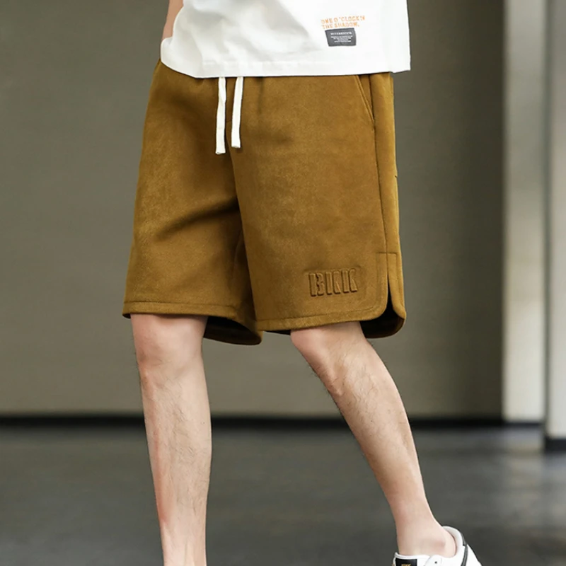 

Шорты мужские на шнуровке, повседневные брюки с широкими штанинами, свободные Джемперы, брюки, уличная одежда, лето 8XL