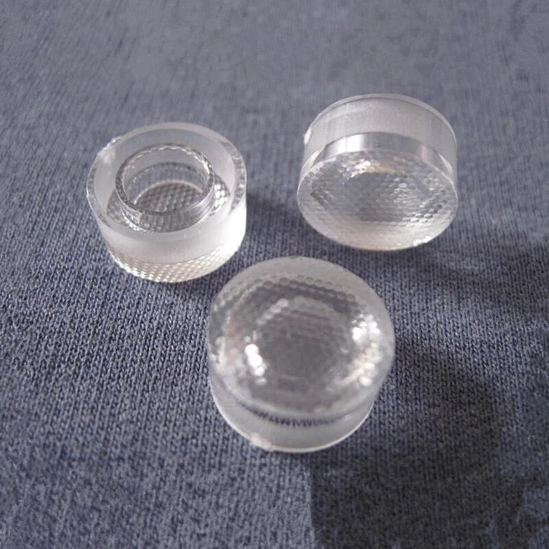 

#AGHE-13 High quality Led optical Lens, 5050 Waterproof lens, Size 13X6.3mm, 30 degree Bead Surface, PMMA materials