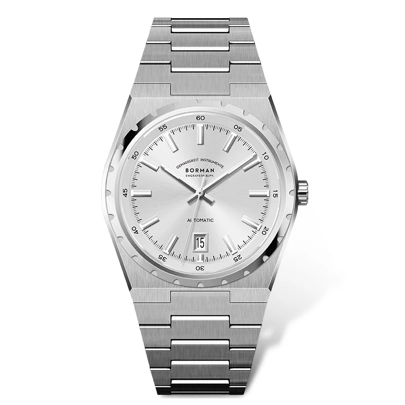 Мужские автоматические часы BORMAN, 40 мм, роскошные механические ...