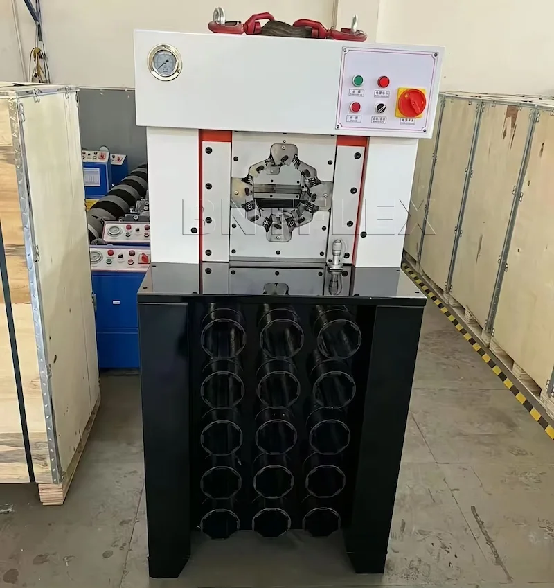 Хит продаж производитель машины для обжима гидравлических шлангов DX68 машина