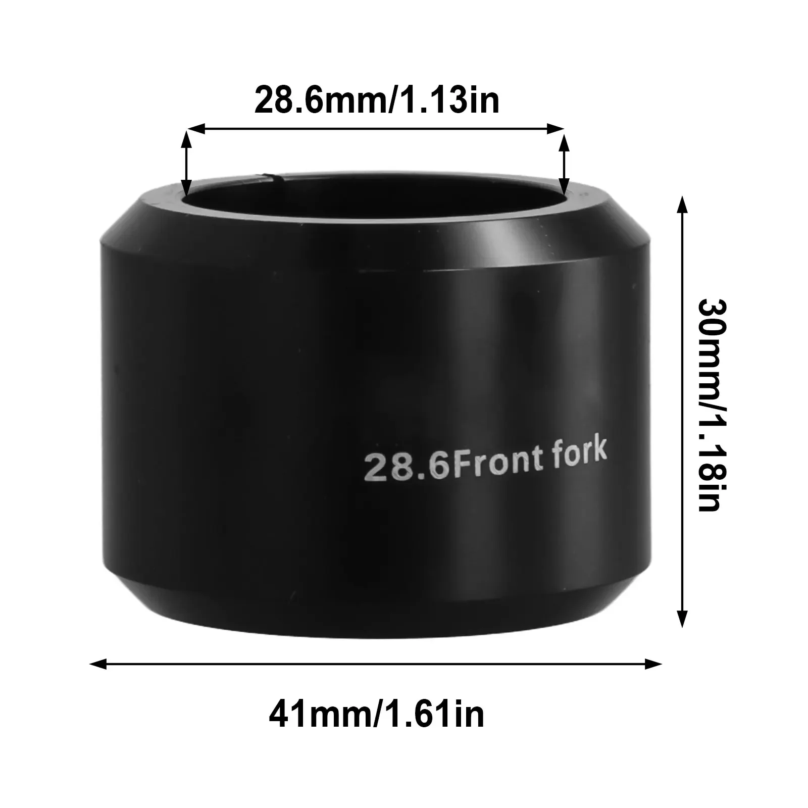 Przedłużacz wspornika roweru ze stopu aluminium Stały adapter Tłumik drgań do rowerów szosowych i górskich Akcesoria firmy SP...