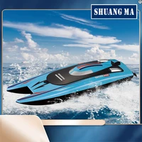 2 4g high speed racing boat large rechargeable model rc boat waterproof outdoor water games toy for pool and lake