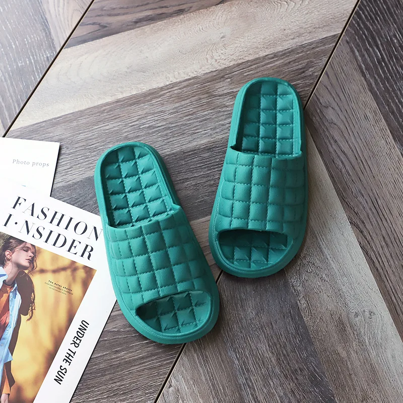 

Summer Women Slippers Indoor Floor Flat Shoes Non-slip Flip Flops Bath Home Slippers Female Comfortable Zapatillas de hombre