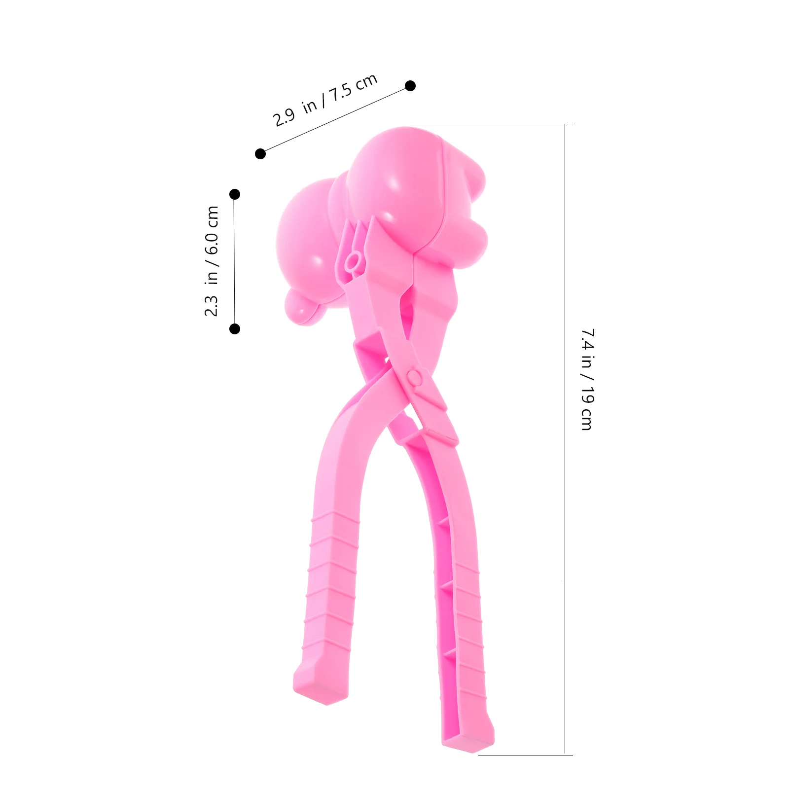 4 шт. модель снега снежный шар мультяшный снежок зажимы игрушки забавные