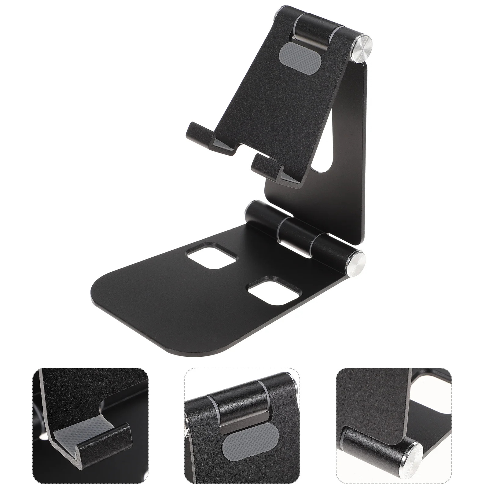 

Stand Holder Bracket Deskcell Metal Desktop Adjustable Mobile Universal Lazy Foldable Bed Cellphone Aluminum Wooden Alloy